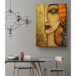 " Freya’s Tears Reproduction " by Gustav Klimt - Image 5