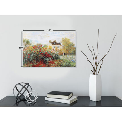 ” Garden ” by Claude Monet - Chic Decora