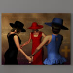 " Gathered In My Name 1 Greenleaf African American " by Staci Maxwell - Image 8