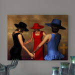 " Gathered In My Name 1 Greenleaf African American " by Staci Maxwell - Image 2