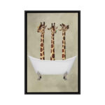 " Giraffes In Bathtub " by Coco De Paris - Image 3