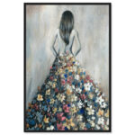 " Girl With Flower Thoughts " - Image 4