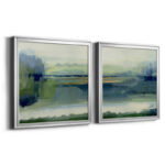 " Glistening Meadow Detail I " 2 - Pieces Painting Print - Image 6