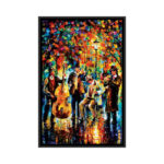 " Glowing Music " by Leonid Afremov