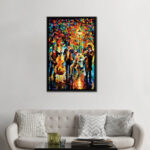 " Glowing Music " by Leonid Afremov - Image 3