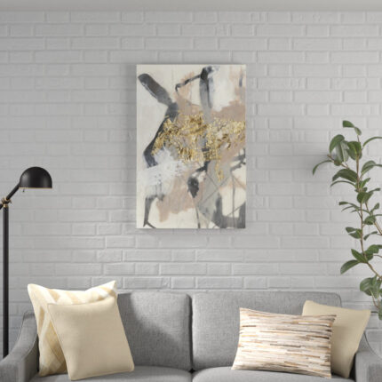 ” Golden Blush I ” by Jennifer Goldberger - Chic Decora