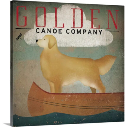 " Golden Dog Canoe Co " by Ryan Fowler