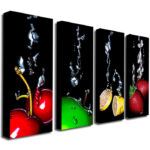 " Granny Splash " by Roderick Stevens 4 - Pieces