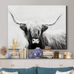 " Highland Longhorn " Painting Print - Image 3