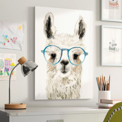 ” Hip Llama II ” by Victoria Borges - Chic Decora