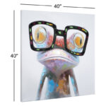 " Hipster Froggy " Painting Print - Image 2