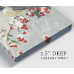 " Holly Berries And Chickadee " - Image 3