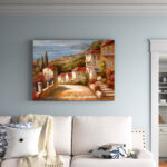 " Home In Tuscany " by Joval Painting Print