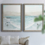 " In The Surf I " 2 - Pieces Painting Print - Image 3