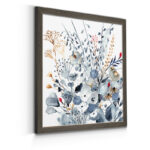 " Indigo & Ochre I - Premium Framed Canvas - Ready To Hang " - Image 5
