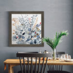 " Indigo & Ochre I - Premium Framed Canvas - Ready To Hang " - Image 7