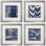 " Indigo Batik " 4 - Pieces - Image 2