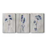 " Indigo Botanical I " 3 - Pieces - Image 3