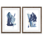 " Indigo Collide I " by Melissa Wang 2 - Pieces - Image 5