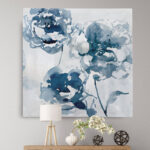 " Indigo Garden I " Painting Print