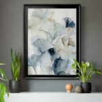" Indigo Ginkgo I " Painting Print - Image 5