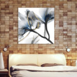 " Indigo Luster Cyclamen 2 " - Image 3