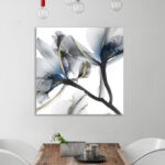 " Indigo Luster Cyclamen 2 " - Image 4