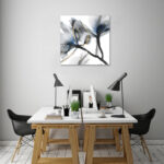 " Indigo Luster Cyclamen 2 " - Image 8