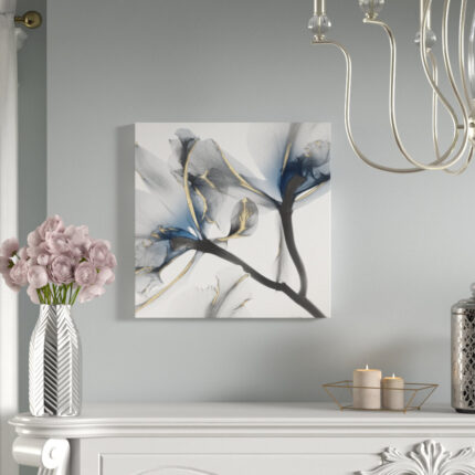 ” Indigo Luster Cyclamen 2 “ - Chic Decora