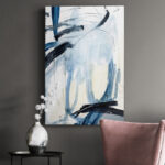 " Indigo Swash II " Painting Print - Image 2