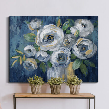 " Indigo Touch Of Gold "