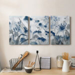 " Inky Indigo " 3 - Pieces - Image 4