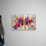 "Invitation" Painting Print on Canvas by Amira Rahim - Image 3