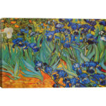 " Irises " by Vincent Van Gogh - Image 6