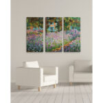 "Irises in Garden" Multi-Piece Painting Print by Claude Monet - Image 6