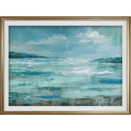” Isle Inlet ” Painting Print - Chic Decora
