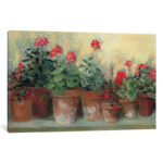 " Kathleen's Geraniums " by Carol Rowan - Image 4