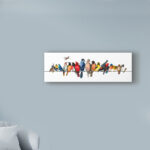 " Large Bird Menagerie II " by Wendy Russell