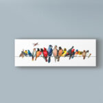 " Large Bird Menagerie II " by Wendy Russell - Image 2