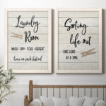 " Laundry Pin I " 2 - Pieces - Image 2