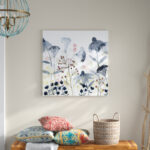 " Layered Gardens I " by Grace Popp Painting Print