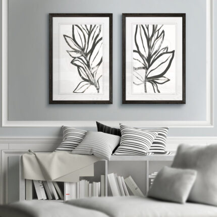 ” Leaf Instinct I ” by Vincent Van Gogh 2 – Pieces - Chic Decora