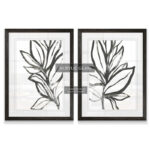 " Leaf Instinct I " by Vincent Van Gogh 2 - Pieces - Image 3