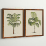 " Les Palmiers I " by Vincent Van Gogh 2 - Pieces - Image 4