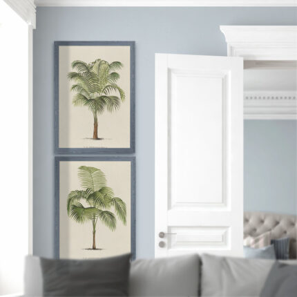 ” Les Palmiers I ” by Vincent Van Gogh 2 – Pieces - Chic Decora