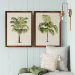 " Les Palmiers I " by Vincent Van Gogh 2 - Pieces - Image 2