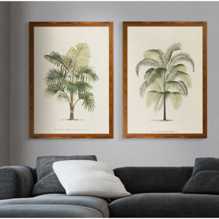 ” Les Palmiers III ” by Vincent Van Gogh 2 – Pieces - Chic Decora