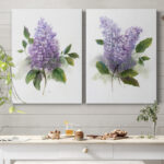 " Lilac Romance I " 2 - Pieces - Image 2