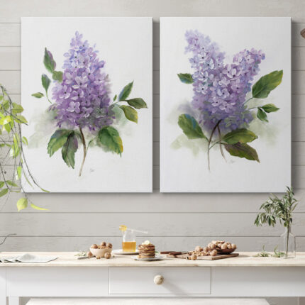 ” Lilac Romance I ” 2 – Pieces - Chic Decora