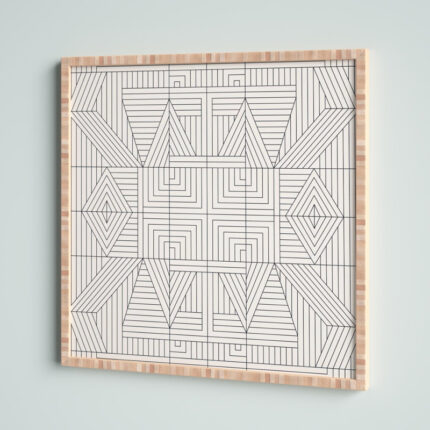 ” Line Mandala ” by Holli Zollinger - Chic Decora